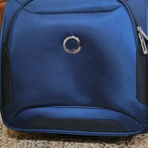 DELSEY PARIS Helium DLX Softside Luggage Carry On Under-Seater, 2 Wheels, Blue